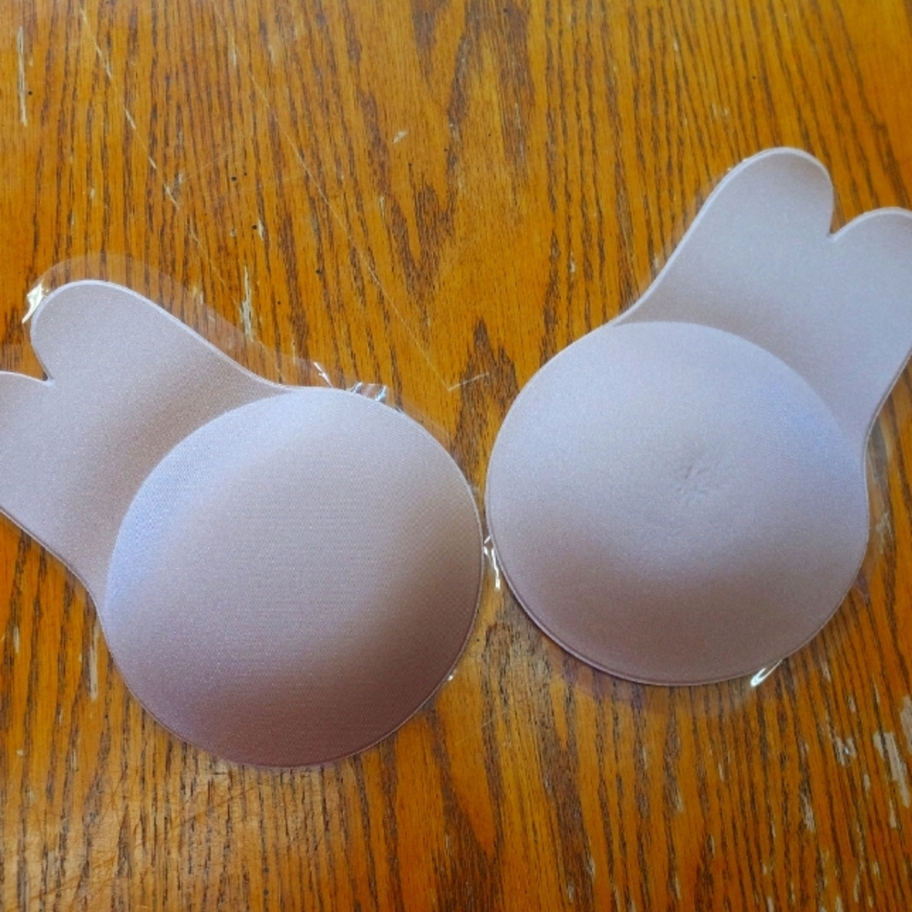 Beige Breast Petals Nipple Lifters, Size XL/L